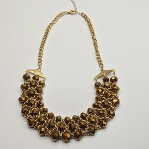 NWOT Elegant Chunky Gold Necklace